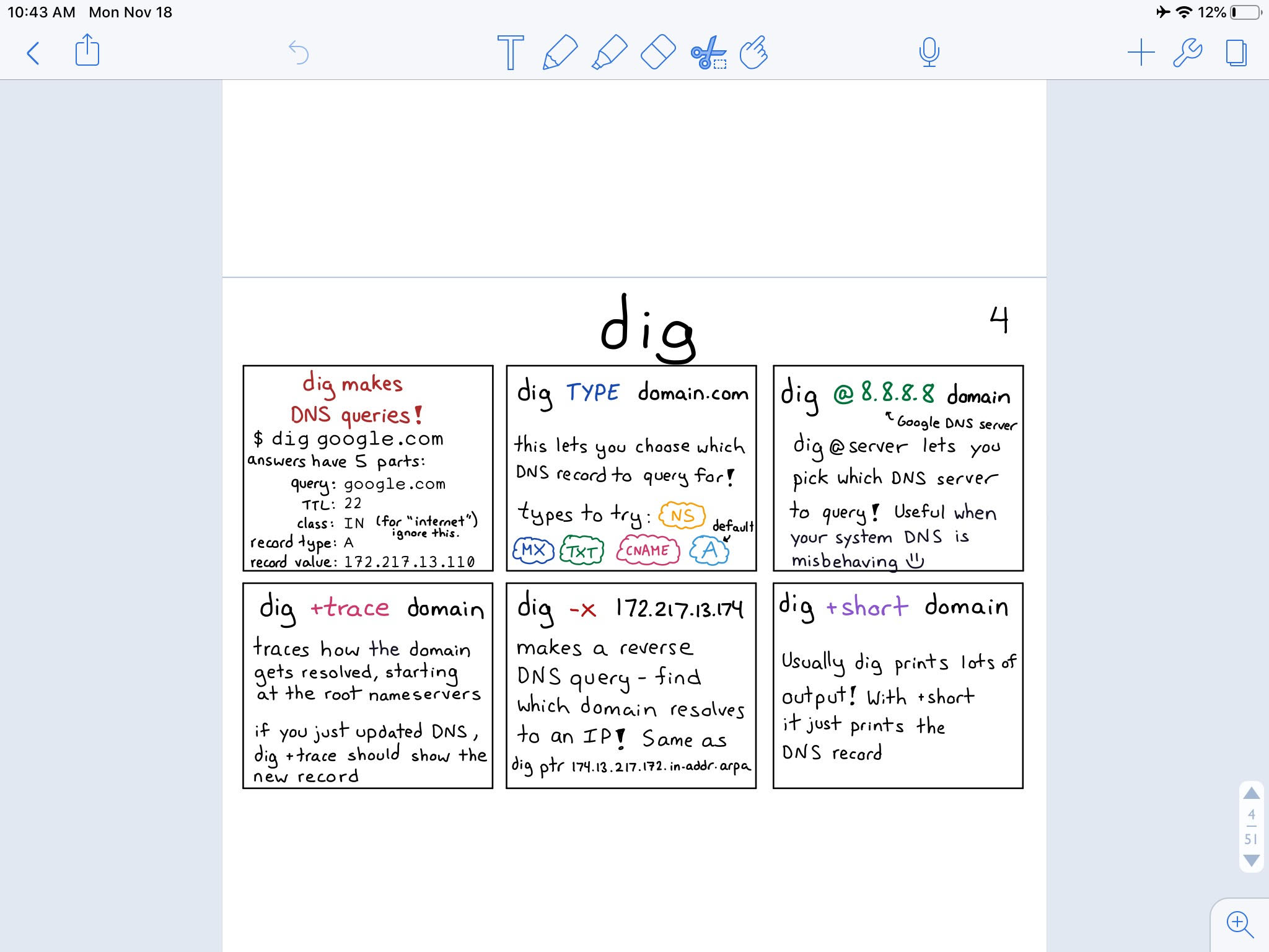 notability table tool