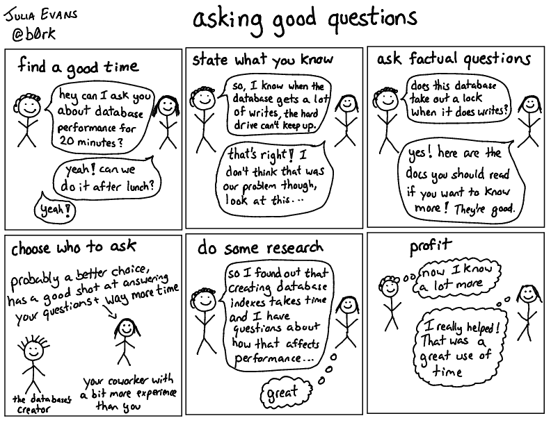 How To Ask Good Questions