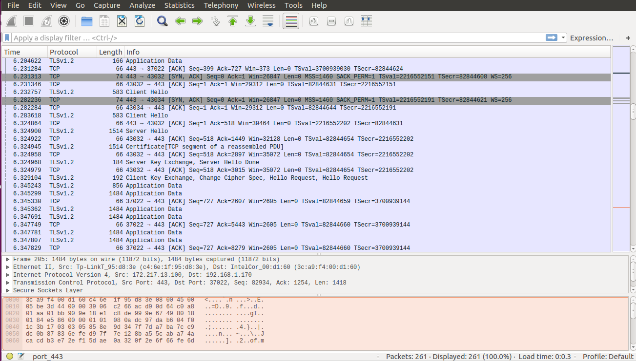 wireshark pcap analysis